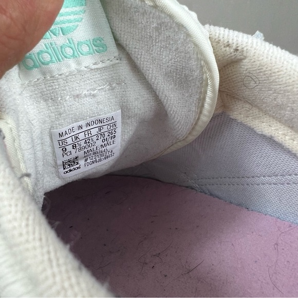 Adidas Continental 80 Off White Pink Sneakers - Picture 7 of 7